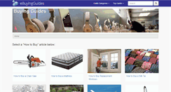 Desktop Screenshot of ebuyingguides.com